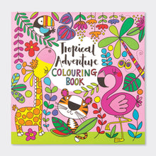 Load image into Gallery viewer, Children’s Colouring Book Tropical Adventure Rachel Ellen
