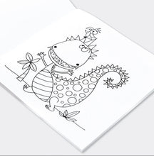 Load image into Gallery viewer, Children’s Colouring Book Dinosaurs Rachel Ellen
