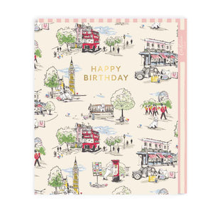 Cath Kidston London Birthday Greeting Card & Envelope